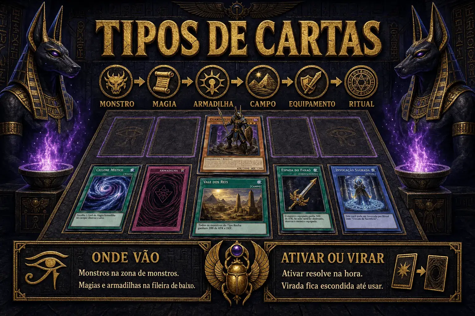 Tipos de cartas