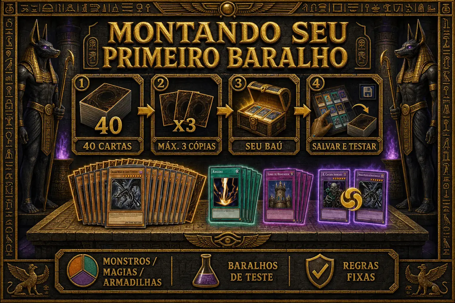 Montando seu primeiro baralho