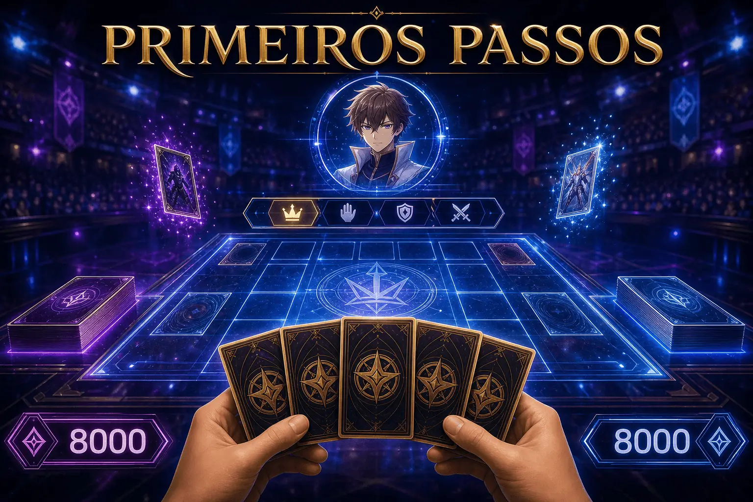 Primeiros passos no jogo